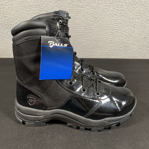 Galls Shoes Galls 8 Black High Gloss Boots Fx8 Size 8 M Duty Combat